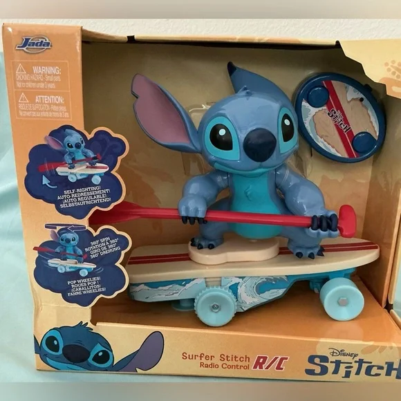 Jada Toys Disney Surfer Stitch Radio Control - Picture 8 of 8
